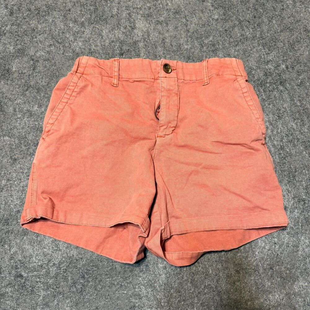Old Navy Womens Every Day Shorts Size XS Pink Sun Washed Chambray Summer